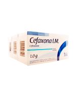 1 gr Ceftriaxona