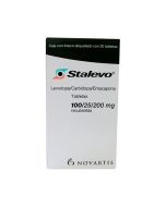 100 mg / 25 mg / 200 mg Carbidopa + Entacapona + Levodopa