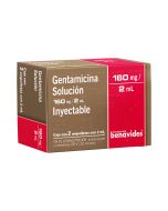 160 mg / 2 ml Gentamicina