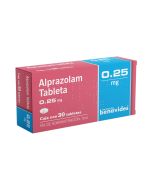 0.25 mg Alprazolam