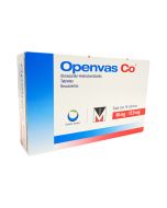 40 mg / 12.5 mg Hidroclorotiazida + Olmesartan