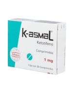 1 mg Ketotifeno