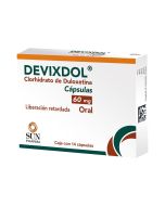 60 mg Clorhidrato de Duloxetina