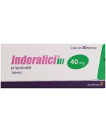 40 mg Propranolol