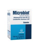 180 mg Bifidobacterium Lactis BB12, Lactobacilos Rhamnosus LGG