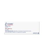 20 mg / 0.2 ml Enoxaparina De Sodio