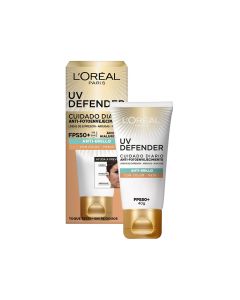 UV Defender Crema Facial Protector Solar 50+ Tono Medio