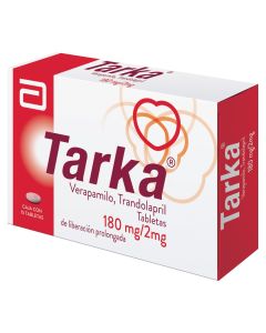 180 mg / 2 mg Trandolapril + Verapamilo