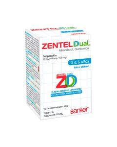 Albendazol + Quinfamida