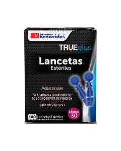 Lancetas Estériles Calibre 30