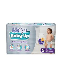 Baby-Up Pañales Autoajustables Talla Grande Etapa 5