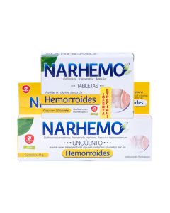 Kit Narhemo Crema 30 g + 30 Tabletas