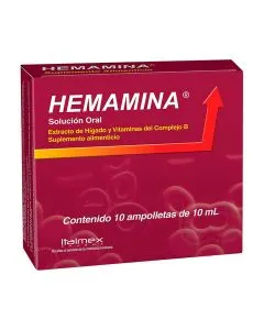 10 ml Complejo Vitamina B + Extracto De Hígado