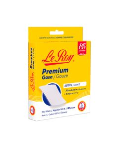 Premium Gasa Estéril 10cm x 10 cm