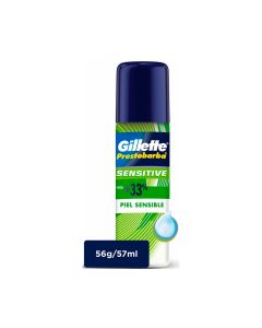 Prestobarba Sensitive Espuma para Afeitar