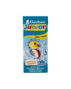 Bebida Hidratante Agua + Fruta Manzana, Guayaba Etapa 4