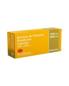 100 mg/300 mg Bromuro de Pinaverio, Dimeticona