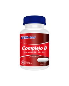 450 mg Complejo B y Proteína de Arroz