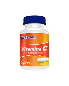 450 mg Vitamina C y Bioflavonoides