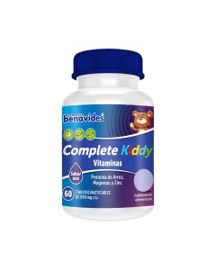 Complete Kiddy Vitaminas Proteína de Arroz, Magnesio y Zinc