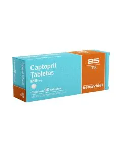 25 mg Captopril