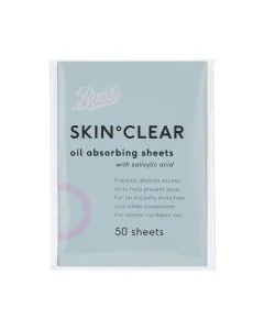 Láminas limpias y transparentes para absorber aceite Skin Clear