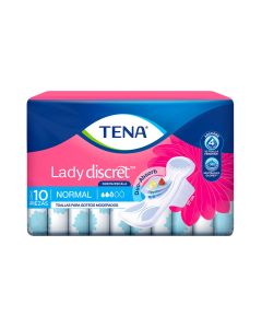 Toallas Para Incontinencia Moderada Lady Discret Normal