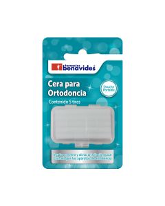 Cera Para Ortodoncia 5 Tiras