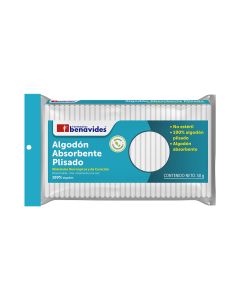 Algodón Absorbente Plisado