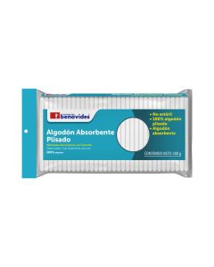 Algodón Absorbente Plisado