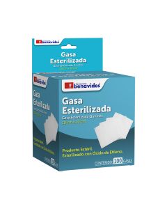 Gasa Esterilizada 10x10 cm