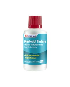 Mertodol Tintura Cloruro de Benzalconio Solución Antiséptico