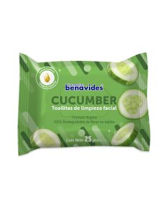 Cucumber Toallitas de Limpieza Facial