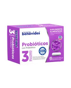 3 Billones Probióticos con Prebiótico