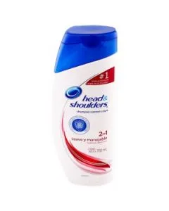 Control Caspa 2 En 1 Suave y Manejable Shampoo