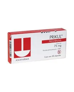 75 mg Pregabalina