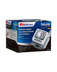 Medidor Digital de Presión Arterial para Muñeca BC30