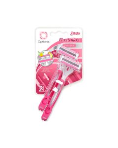 Rastrillos Desechables Dama 3 Hojas