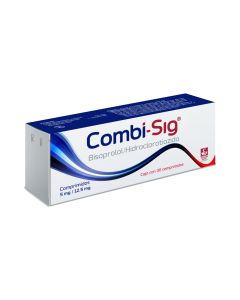 5 mg / 12.5 mg Bisoprolol + Hidroclorotiazida