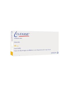 40 mg / 0.4 ml Enoxaparina De Sodio