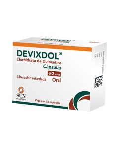 60mg Clorhidrato de duloxetina