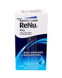 Plus Gotas Lubricantes para Lentes de Contacto Blandos