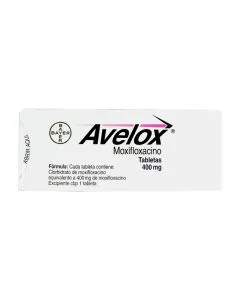 400 mg Moxifloxacino