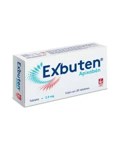 2.5 mg Apixabán
