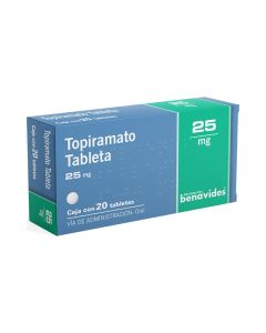 25 mg Topiramato