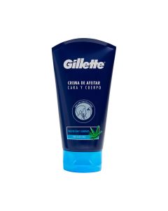 Crema de Afeitar Cara y Cuerpo con Aloe Vera