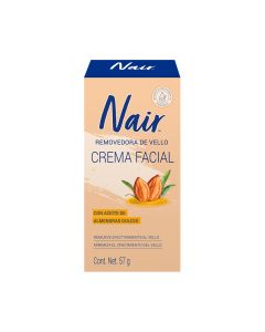 Crema Depiladora Facial con Aceite de Almendras Dulces