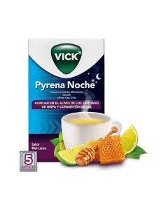 Pyrena Noche 650 mg/10 mg/25 mg Paracetamol, Fenilefrina, Difenhidramina
