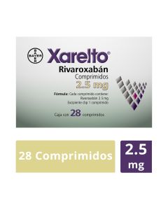 2.5 mg Rivaroxabán
