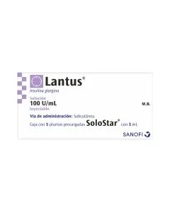 100 U/ml Insulina Glargina